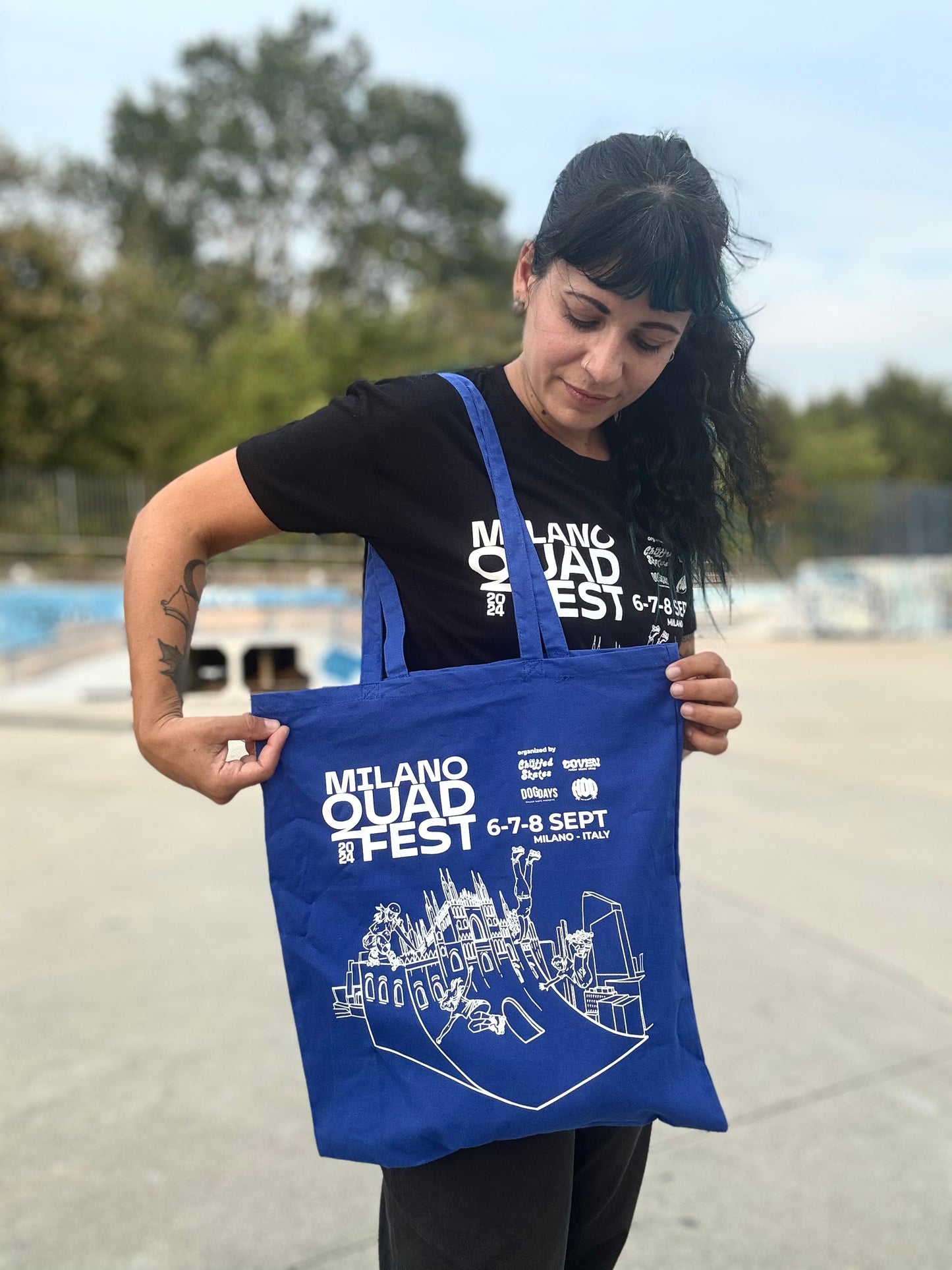 Borsa di tela Milano Quad Fest 2024