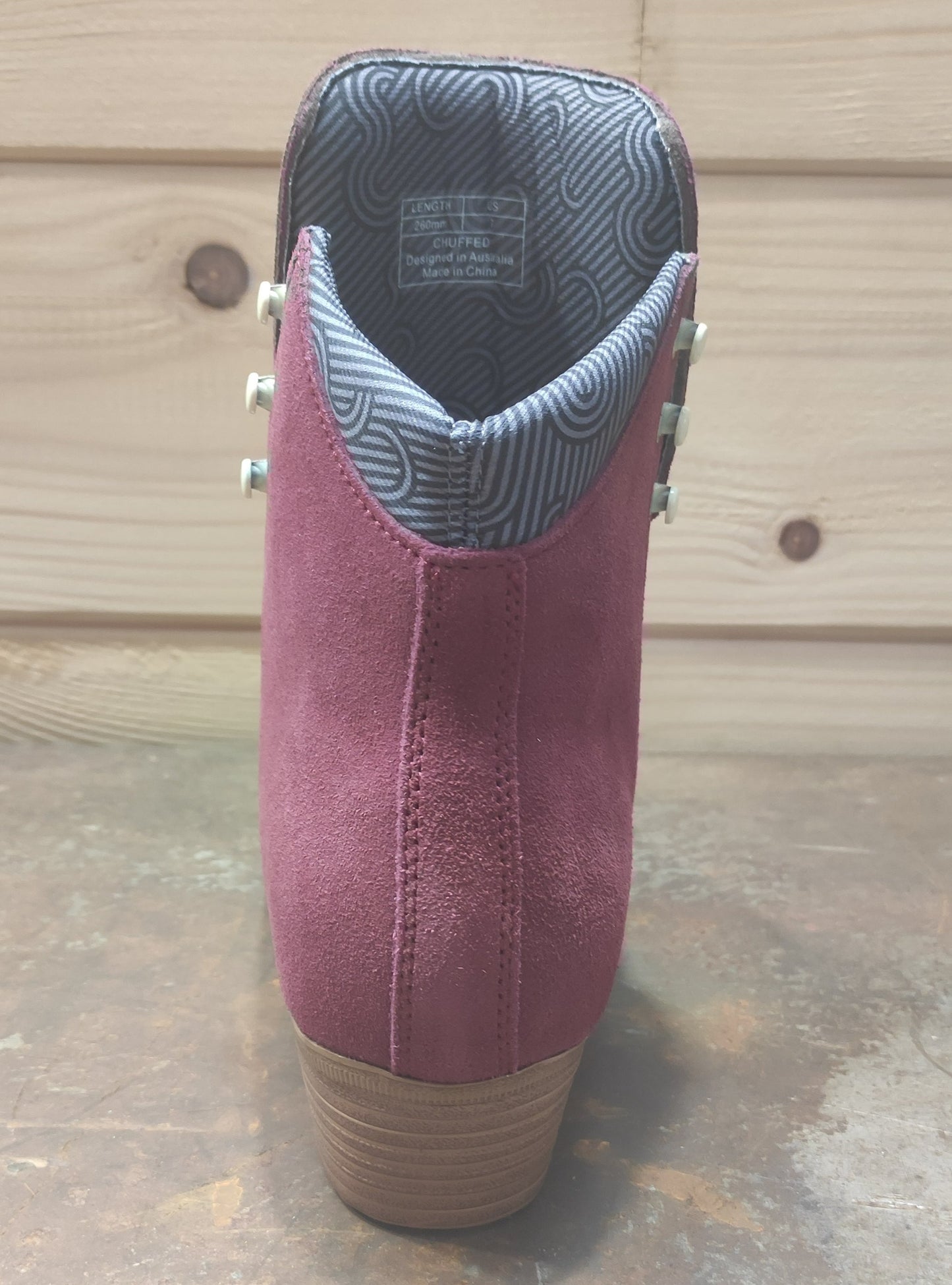 Stivaletto Chuffed skates Wanderer Burgundy