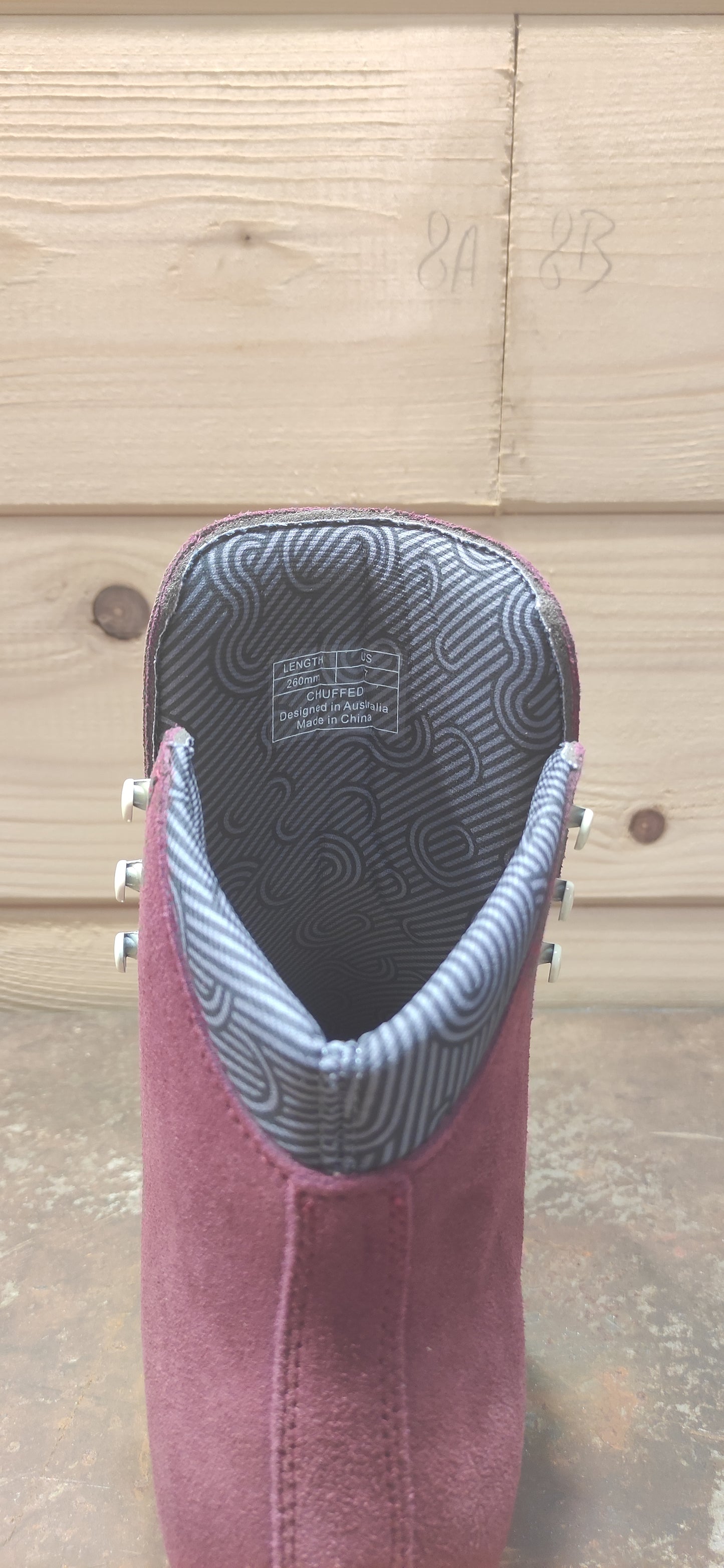 Stivaletto Chuffed skates Wanderer Burgundy