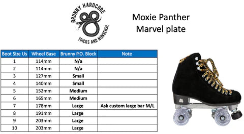 Slide block Brunny Hardcore PO3056 V1.2 BLUE VIPER