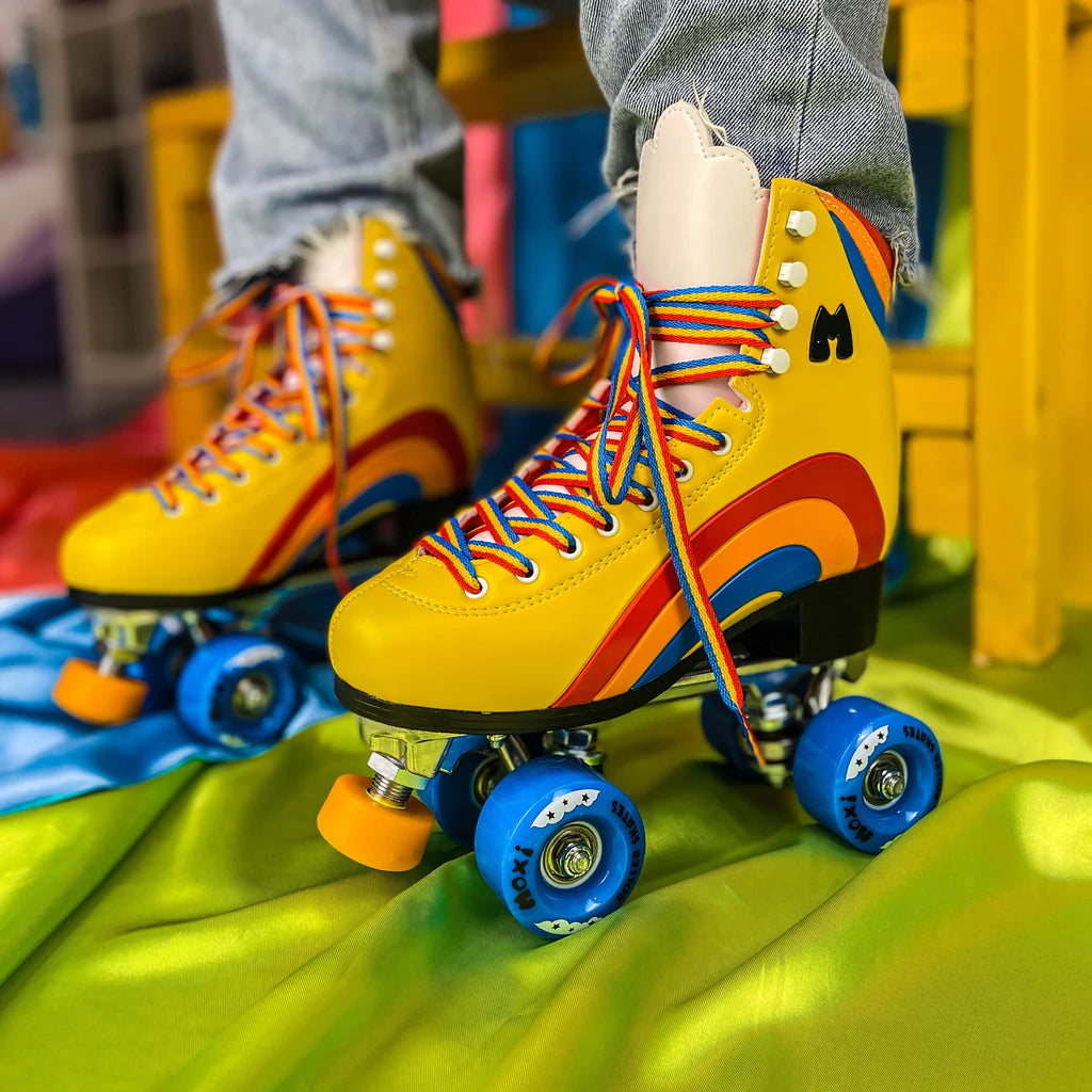 Pattini a rotelle Moxi Rainbow Rider Yellow