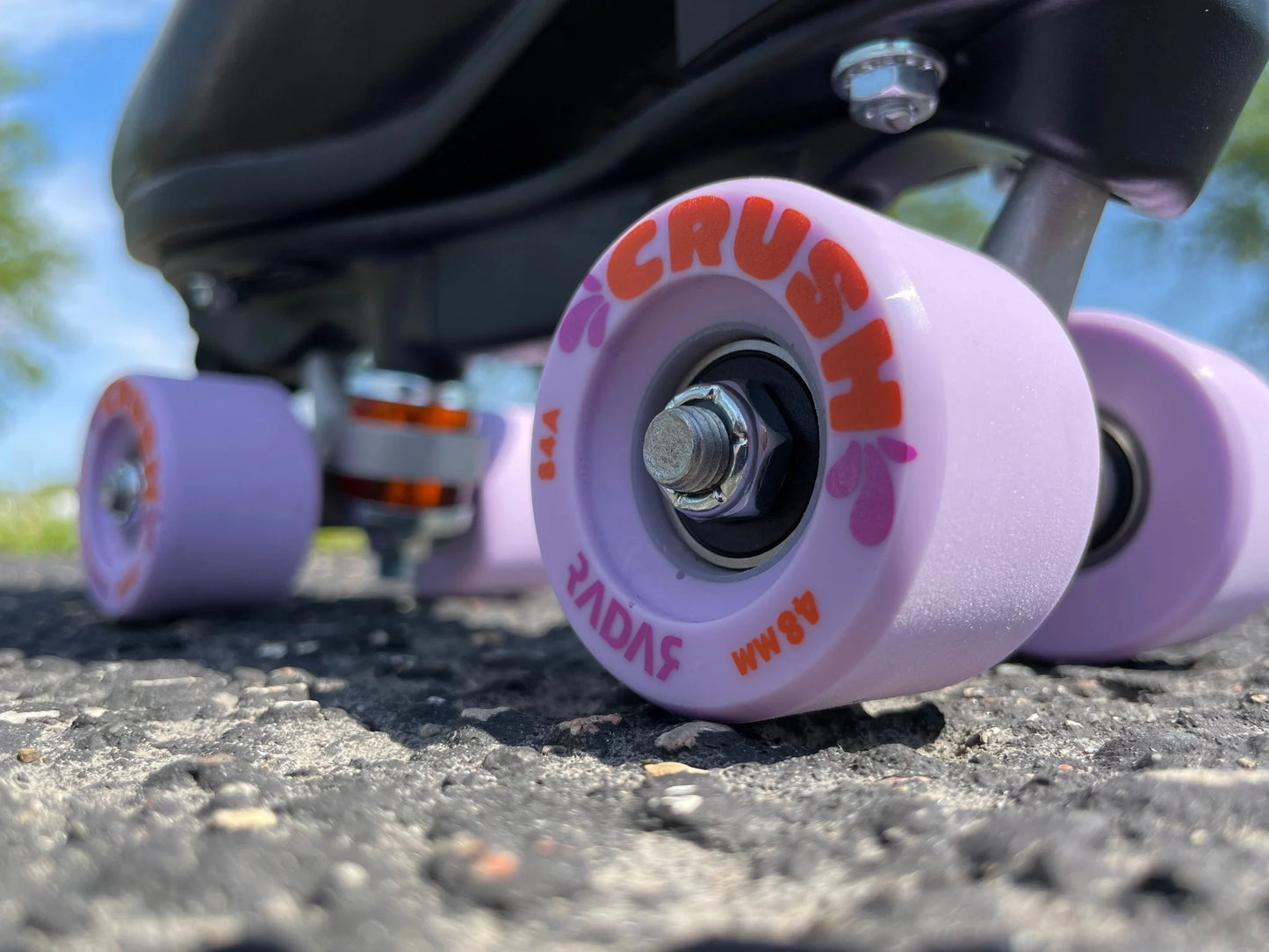 Ruote Radar Crush per rollerdance - 84A 31mm x 48mm - pack da 4 ruote