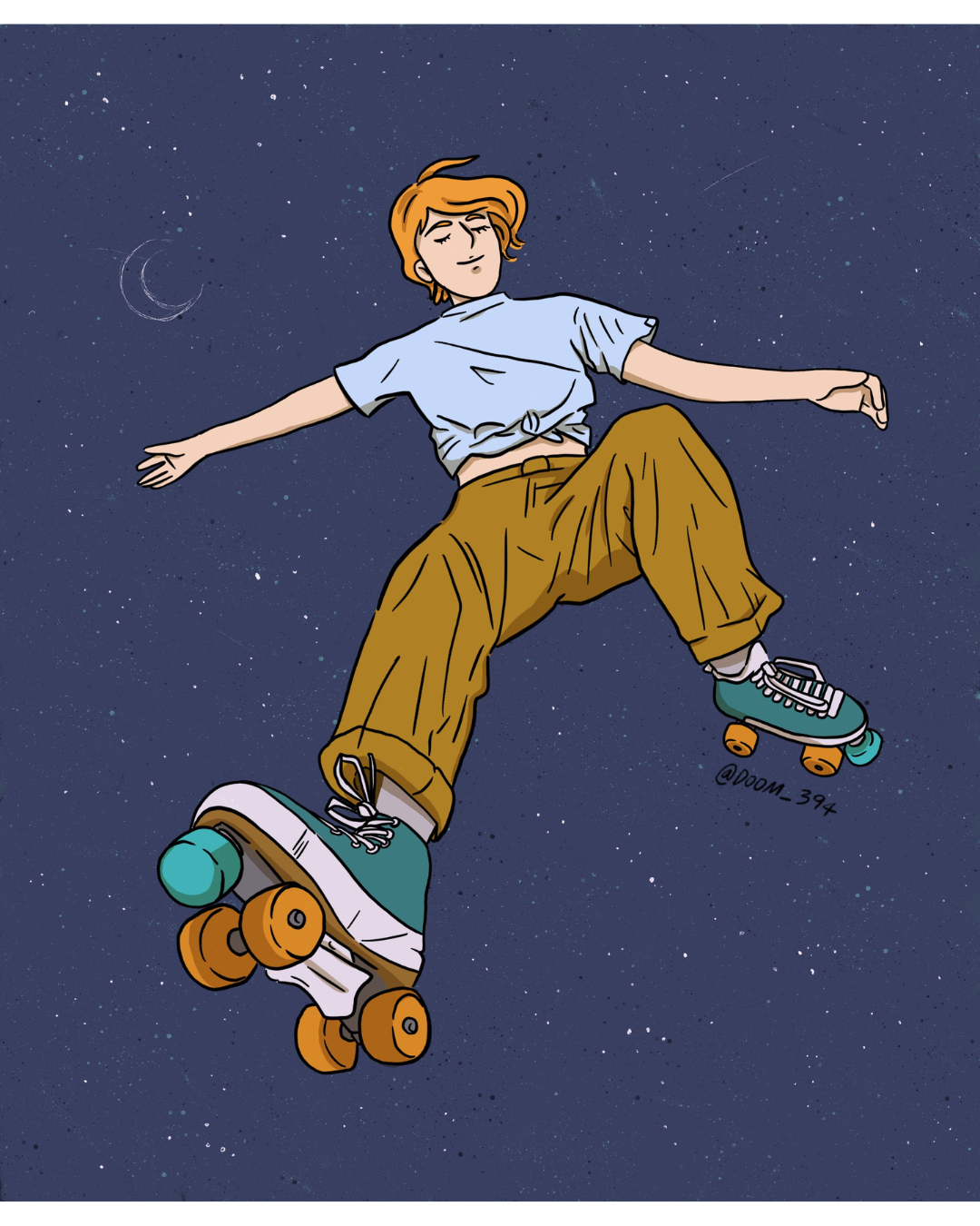 Ritratti rollerskaters - idea regalo per chi pattina