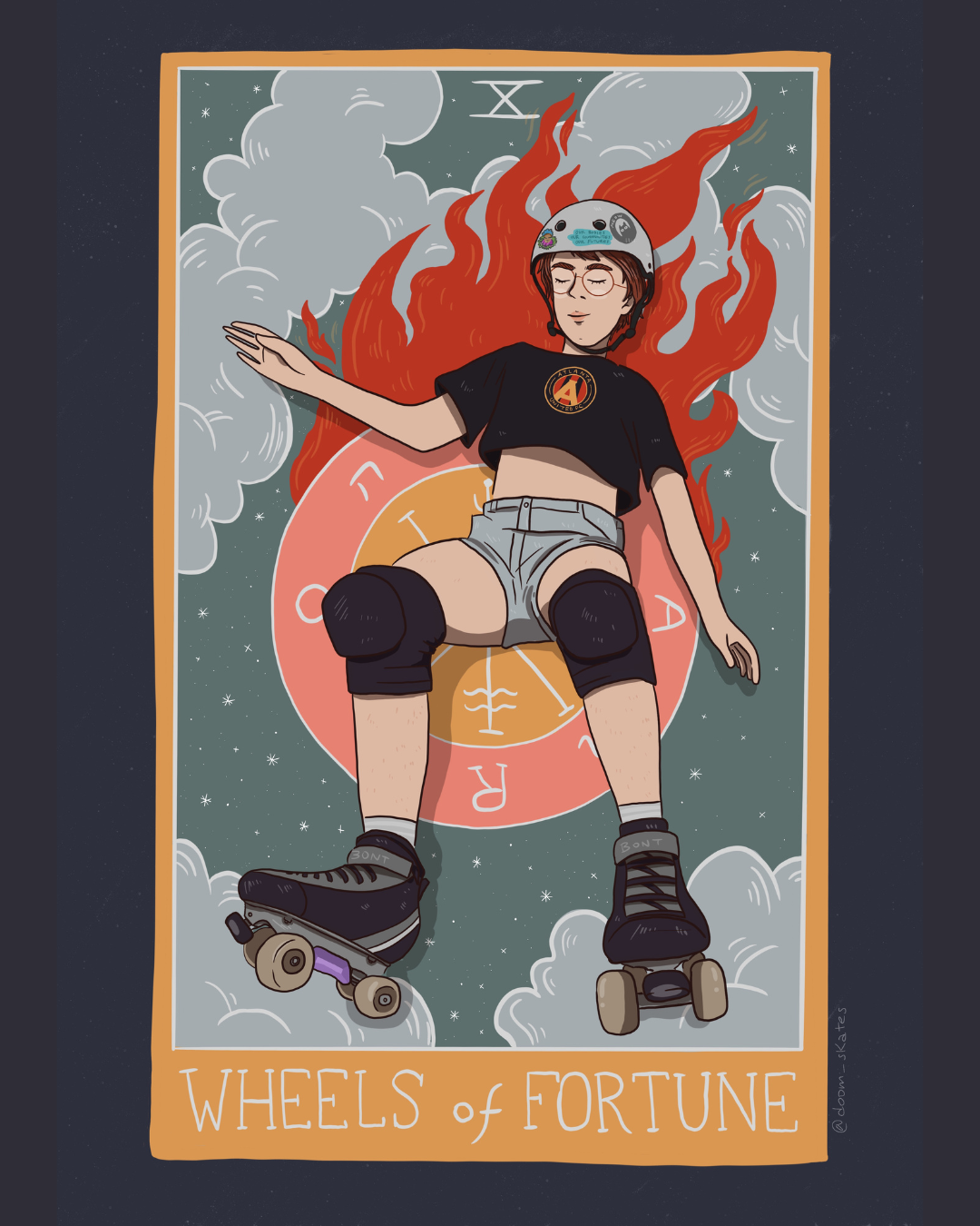 Ritratti rollerskaters - idea regalo per chi pattina