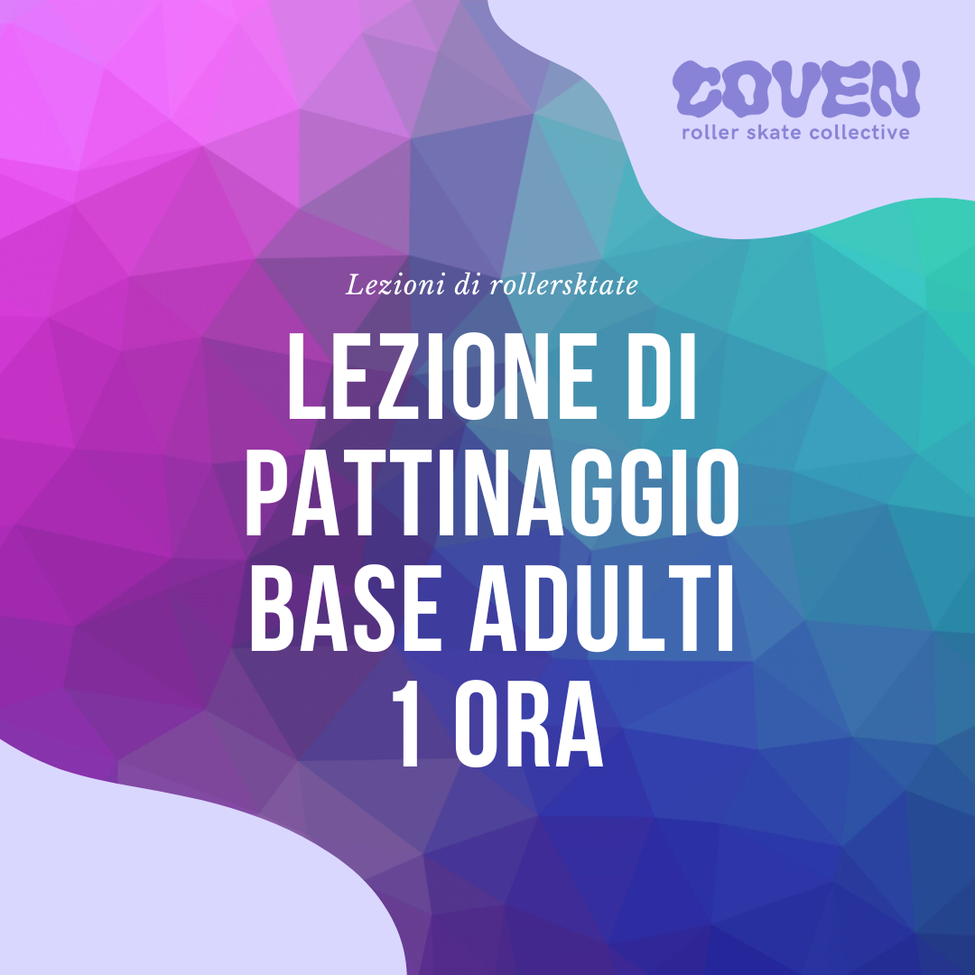 Lezione di pattinaggio base per adulti - 1 ora