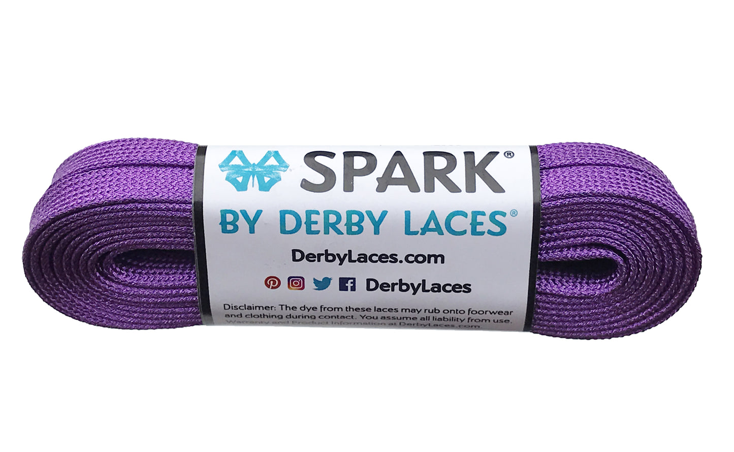 Lacci Derby Laces - 72" / 183cm - Viola | Purple SPARK effetto metallico