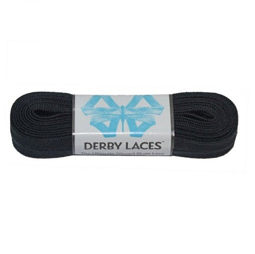 Lacci Derby Laces - 72" / 183cm - Nero/Solid Black