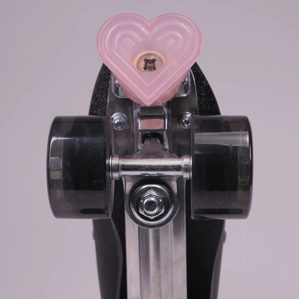 Grindstone Heartstoppers BOLT ON - heart shaped toe stops for quad roller skates