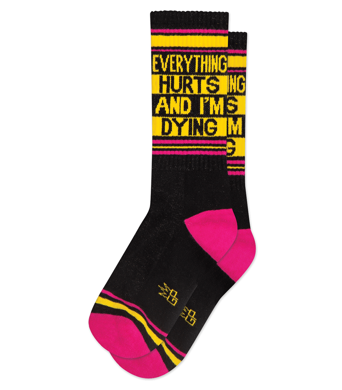 Gumball Poodle calze Everything Hurts and I'm Dying - calzini decorati con frase