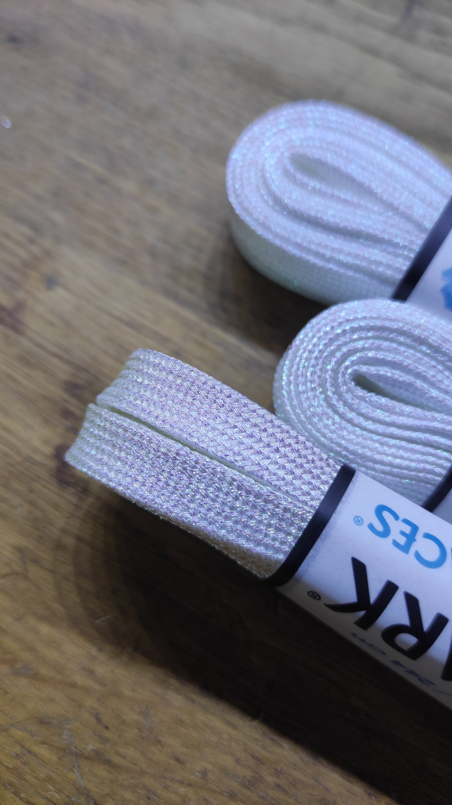 Dark Copper 96 inch (244 cm) SPARK by Derby Laces Metallic Roller Derby Skate Lace
