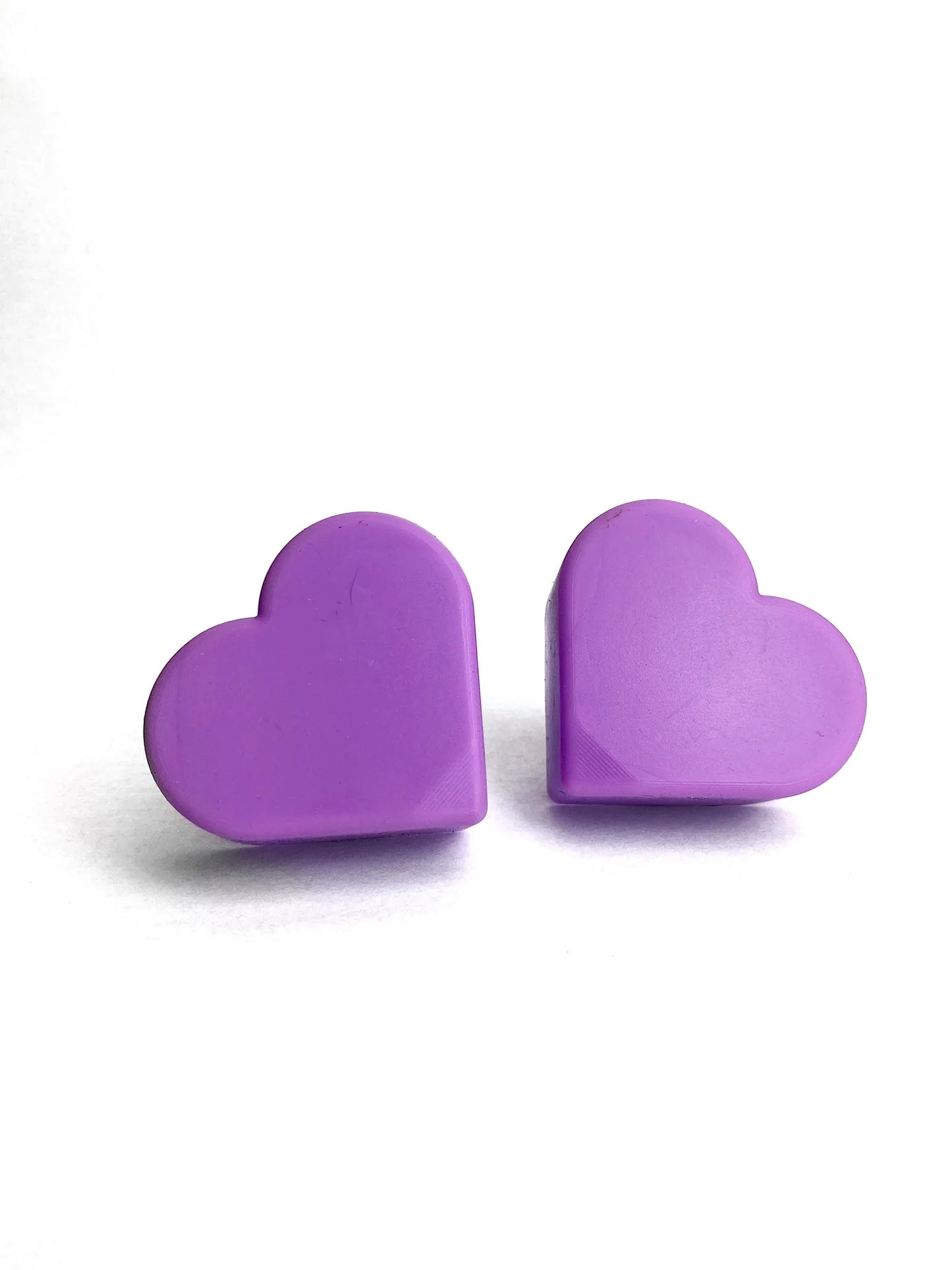 Grindstone Heartstoppers - heart shaped toe stops for quad rollerskates