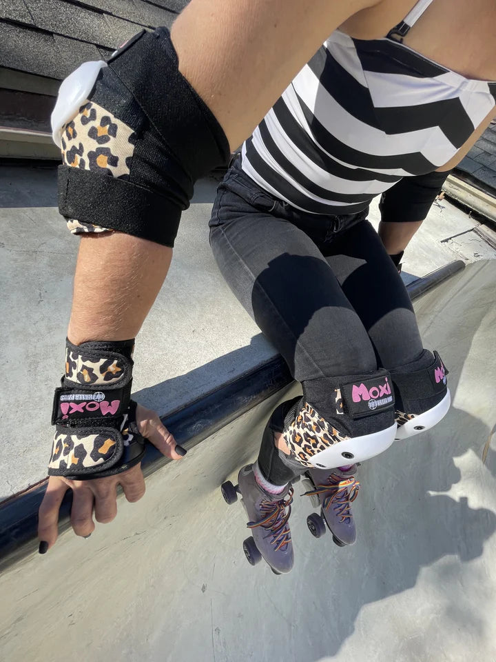 Kit Protezioni skate Adults 187 Killer Pads MOXI Wild Pack - Leopard
