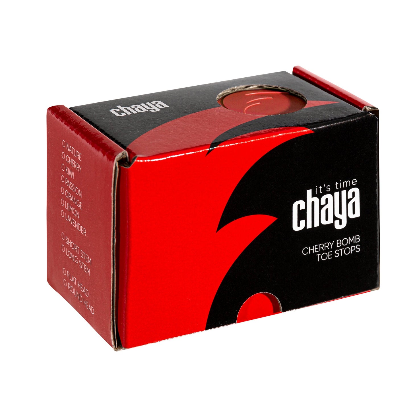 Chaya Cherry Bomb Toe Stop / Freni | Red / Rosso | short stem / Freni per pattini a rotelle quad