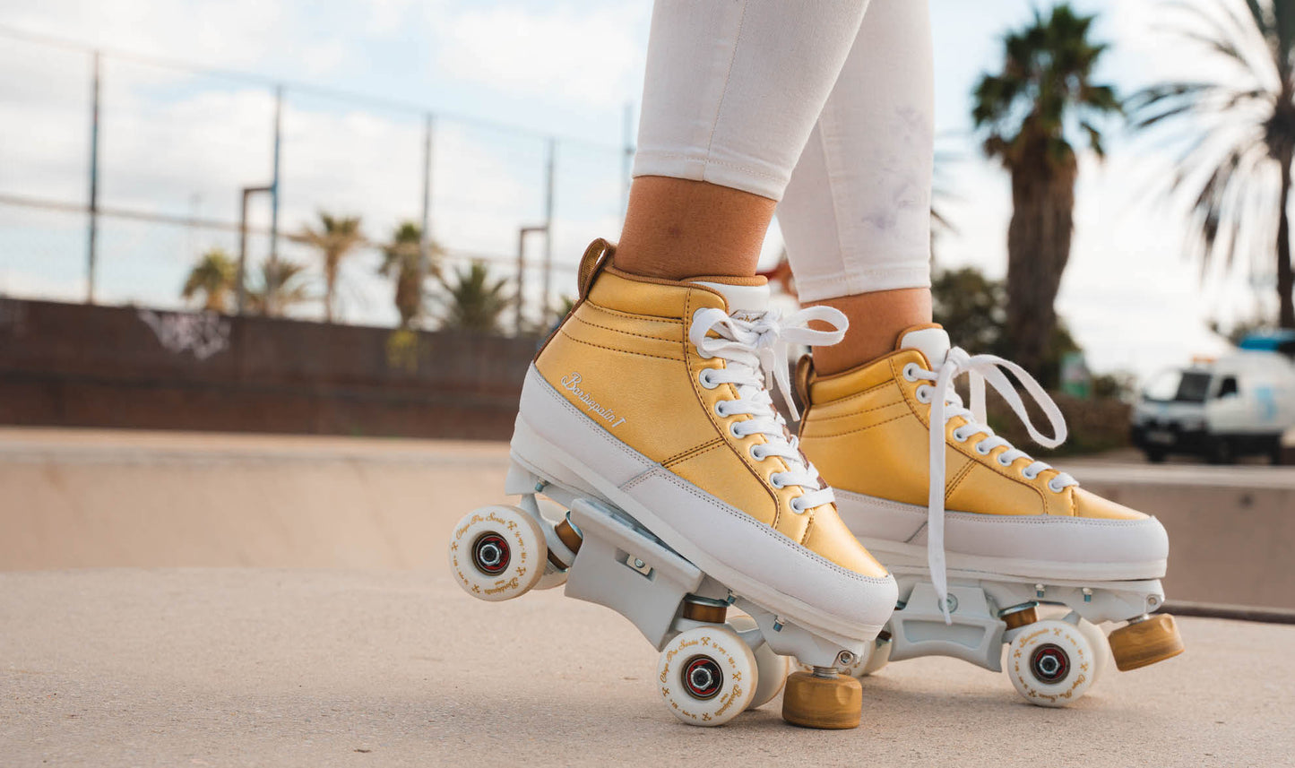 Chaya Kismet Gold rollerskates - Barbie Patin promodel
