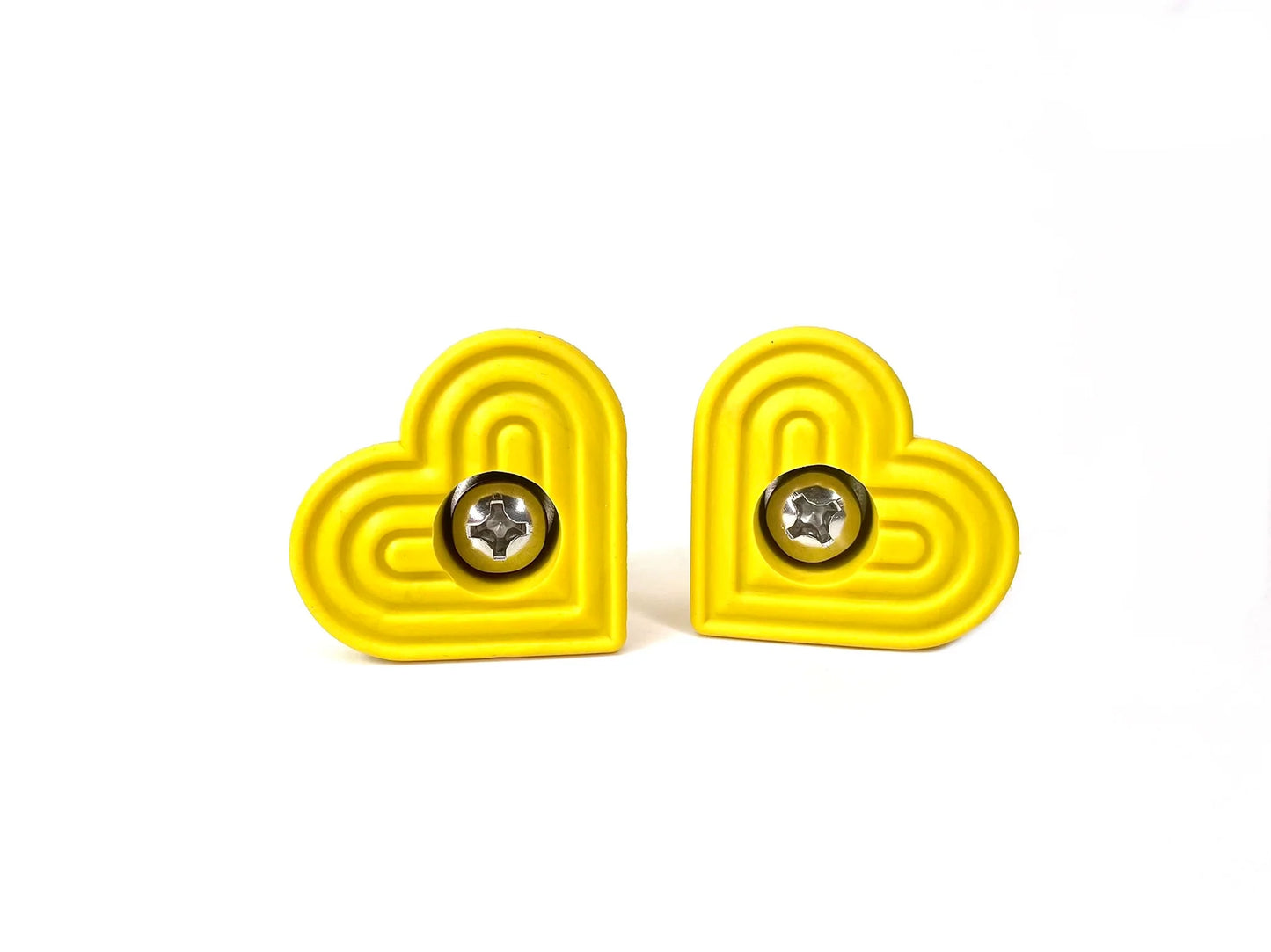 Grindstone Heartstoppers BOLT ON - heart shaped toe stops for quad roller skates