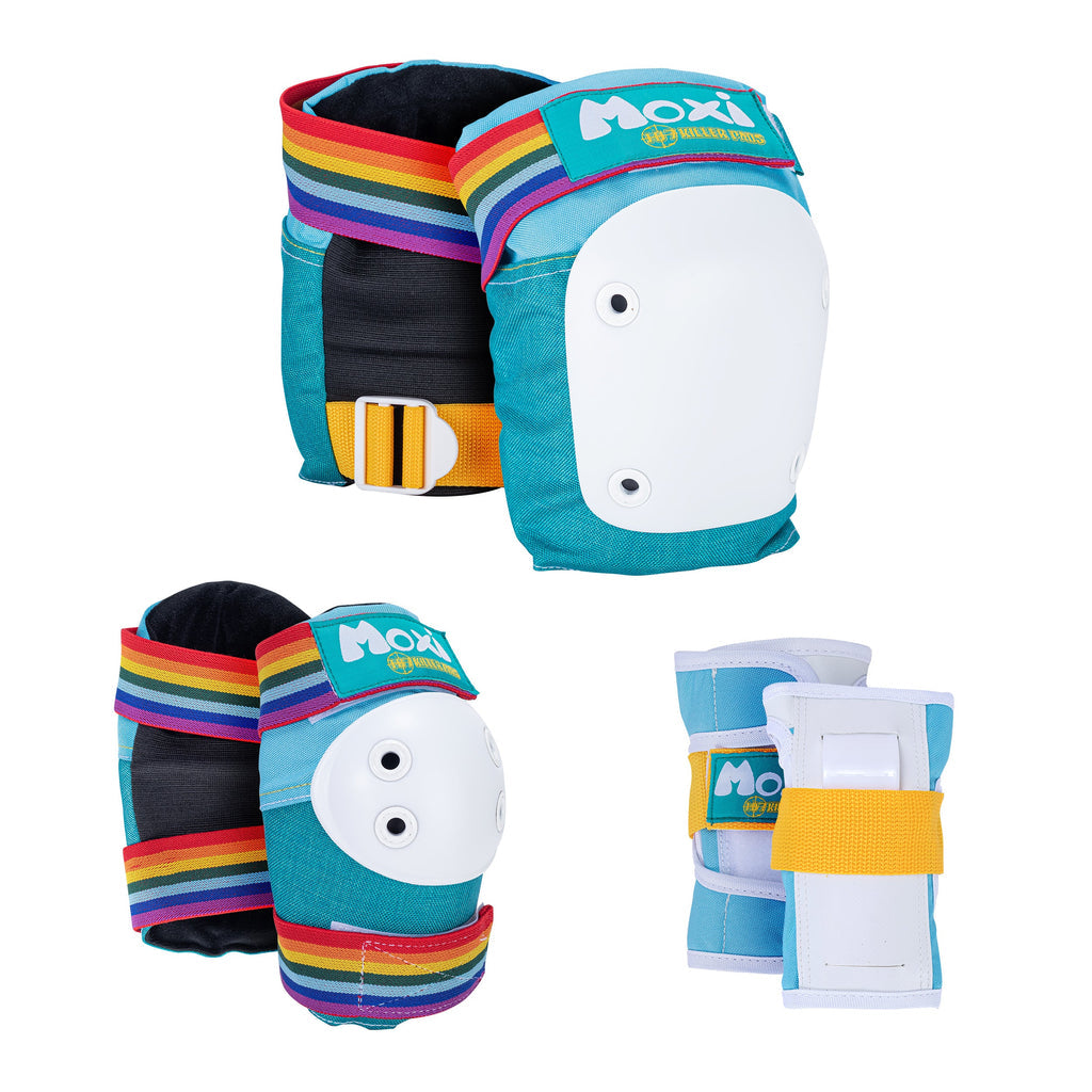 Kit Protezioni skate Adulti 187 Killer Pads MOXI Teal (acquamarina)