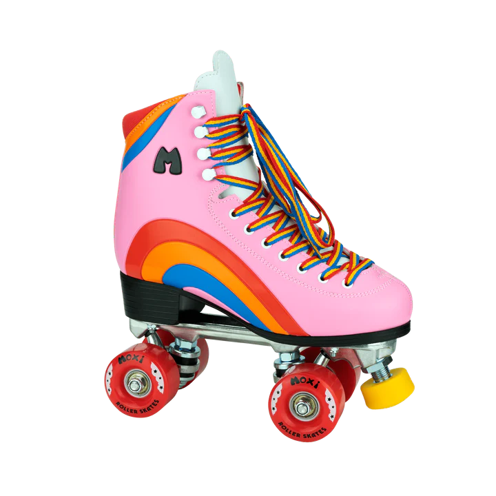 Pattini a rotelle Moxi Rainbow Rider Pink