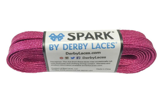 Lacci Derby Laces - 96" / 244cm - Magenta | SPARK effetto metallico