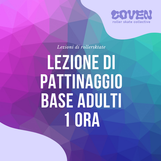 Lezione di pattinaggio base per adulti - 1 ora