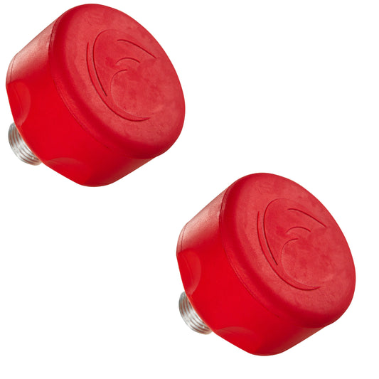 Chaya Cherry Bomb Toe Stop for rollerskates, color red, short stem