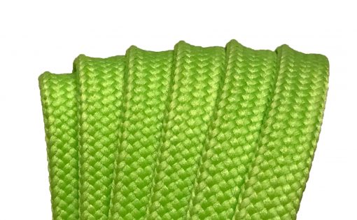 Lime Green 72 inch (183 cm) CORE Shoelace by Derby Laces (NARROW 6MM WIDE LACE)