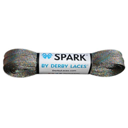 Starlight 96 inch (244 cm) SPARK by Derby Laces Metallic Roller Derby Skate Lace