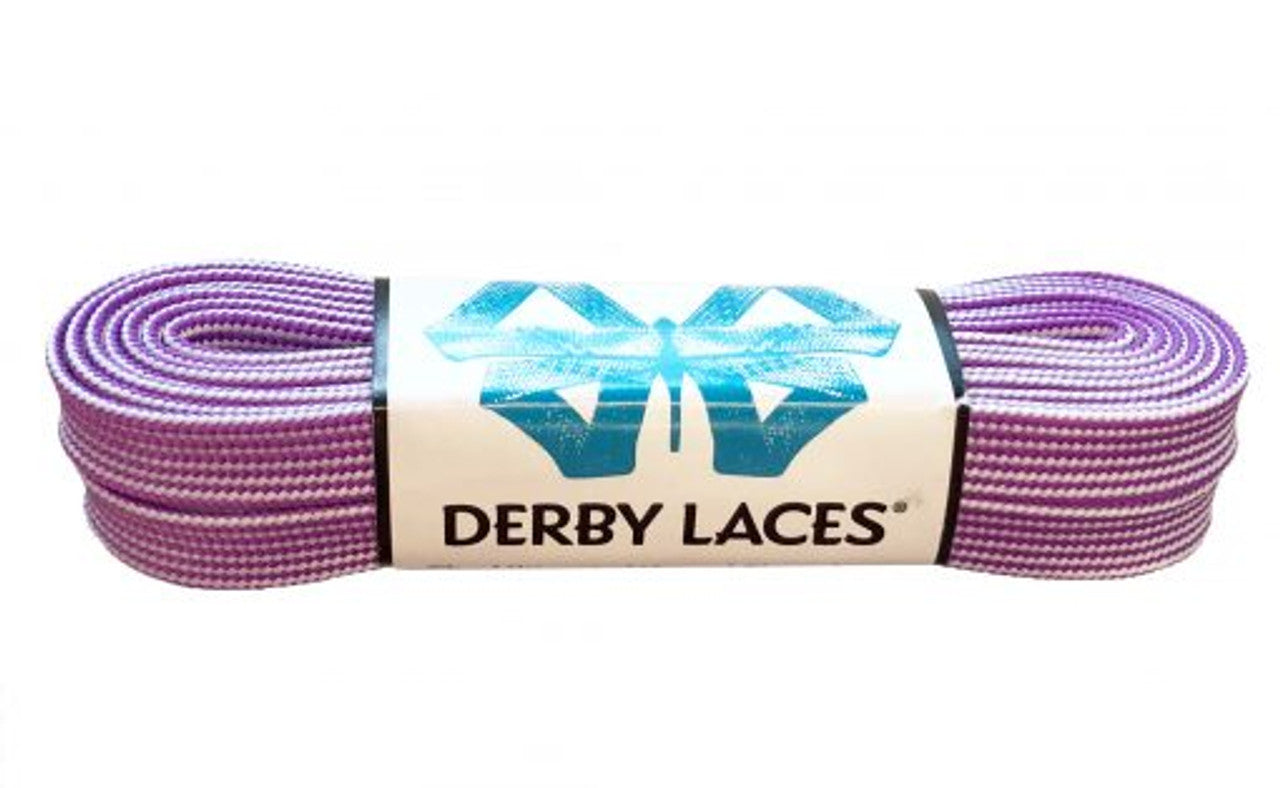 Periwinkle Purple 72 inch (183 cm) CORE Shoelace by Derby Laces (NARROW 6MM WIDE LACE)