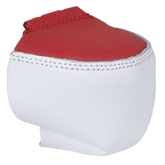 Chaya Red Toe Protector | Copri punta per pattini a rotelle, colore rosso e bianco