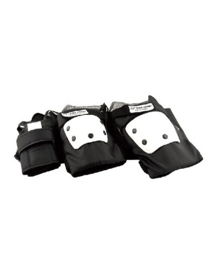 Action Now protection set: knee pads, elbow pads and wristguards for rollerskating, skateboarding, inline skating