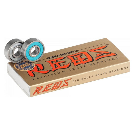 Cuscinetti Bones Reds Big Balls Bearings - Pacco da 8 cuscinetti / cuscinetti per skate, rollerskate, rollerblade