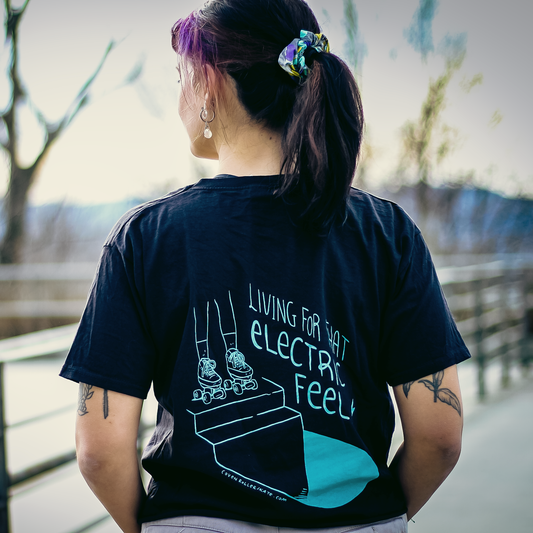 T-shirt Electric Feel by Coven rollerskate